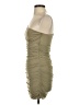 Forever 21 Solid Tan Cocktail Dress Size S - photo 5