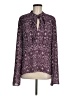 Derek Lam 100% Polyester Purple Long Sleeve Blouse Size L - photo 1