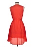 Bebop 100% Polyester Orange Casual Dress Size L - photo 2