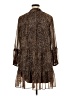 1.State 100% Polyester Animal Print Brown Casual Dress Size XL - photo 2