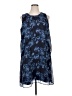 H By Halston 100% Polyester Blue Casual Dress Size 16 - photo 1
