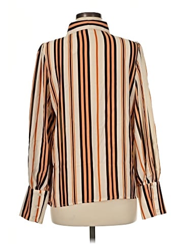 Eva Mendes by New York & Company Long Sleeve Blouse (view 2)