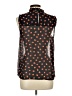 Maeve 100% Polyester Black Sleeveless Blouse Size 10 - photo 2