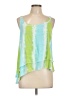 Lost River 100% Rayon Green Tank Top Size L - photo 1