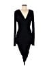 BCBGMAXAZRIA 100% Polyester Black Cocktail Dress Size M - photo 1