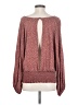 Willow & Root Red Long Sleeve Blouse Size S - photo 2