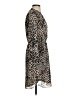 Vince Camuto 100% Polyester Animal Print Tan Casual Dress Size 2 - photo 4