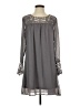Andree by UNIT 100% Polyester Gray Casual Dress Size S - photo 1