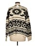 BKE 100% Acrylic Print Ivory Pullover Sweater Size M - photo 2