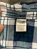Terra & Sky 100% Cotton Plaid Blue Long Sleeve Button-Down Shirt Size 3X - photo 7