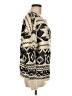 BKE 100% Acrylic Print Ivory Pullover Sweater Size M - photo 4