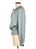 Elie Tahari 100% Polyester Gray Long Sleeve Blouse Size M - photo 5