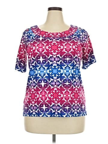 Rafaella Short Sleeve Blouse (view 1)