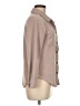 Wallflower Tan Long Sleeve Button-Down Shirt Size M - photo 4