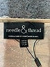 Needle Threads 100% Polyester Tan Cocktail Dress Size 10 - photo 7