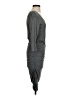 Express Solid Gray Casual Dress Size S - photo 4