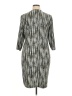 Kasper Chevron-herringbone Gray Casual Dress Size 1X - photo 2