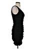 Express 100% Polyester Tweed Black Cocktail Dress Size 0 - photo 4