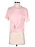 Assorted Brands Pink Short Sleeve Top Size M - photo 1
