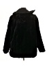 IMAN 100% Polyester Black Faux Fur Jacket Size 1X - photo 2