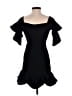 Selfie Leslie 100% Polyester Black Cocktail Dress Size S - photo 2
