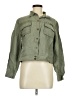 Chico's Solid Green Jacket Size Med (1) - photo 1