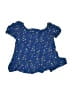 Rmla 100% Rayon Blue Short Sleeve Henley Size 5 - photo 2
