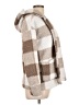 Unbranded 100% Polyester Plaid Ivory Coat Size L - photo 4