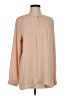 Martha Stewart 100% Polyester Tan Long Sleeve Blouse Size S - photo 1