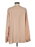 Martha Stewart 100% Polyester Tan Long Sleeve Blouse Size S - photo 2