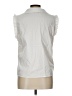 DR2 White Sleeveless Button-Down Shirt Size L - photo 2