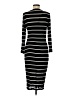 Splendid Stripes Black Casual Dress Size M - photo 2