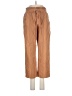 Sienna Sky Stripes Brown Casual Pants Size M - photo 1