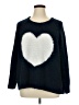 Old Navy Hearts Blue Pullover Sweater Size XL - photo 1