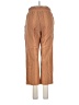 Sienna Sky Stripes Brown Casual Pants Size M - photo 2