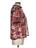 Shein 100% Polyester Floral Pink Short Sleeve Blouse Size 12 - photo 4