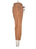 Sienna Sky Stripes Brown Casual Pants Size M - photo 4