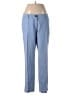 Talbots 100% Cotton Solid Blue Casual Pants Size 6 (petite) - photo 1
