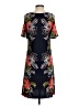 MSK Print Blue Casual Dress Size S - photo 2