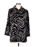 misook Animal Print Gray Coat Size M - photo 1