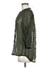 Olive and Oak 100% Polyester Green 3/4 Sleeve Blouse Size M - photo 5