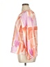 Entro Color Block Orange 3/4 Sleeve Blouse Size XL (estimated) - photo 5