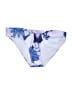 Splendid Print Purple Swimsuit Bottoms Size M - photo 1