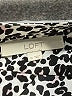 Ann Taylor LOFT 100% Polyester Animal Print Silver Long Sleeve Blouse Size XL - photo 7