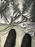 Athleta 100% Nylon Metallic Silver Jacket Size 3X - photo 6