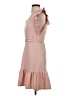 Tommy Hilfiger Solid Pink Casual Dress Size 2 - photo 5