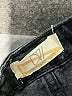 Don't Think Twice 100% Cotton Black Jeans Size 16 - photo 7