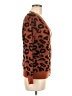 ClothesHead Animal Print Brown Cardigan Size M - photo 4