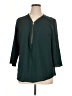rue21 Teal 3/4 Sleeve Blouse Size XL - photo 1