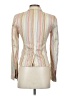 Akris Punto 100% Viscose Stripes Ivory Blazer Size 4 - photo 2
